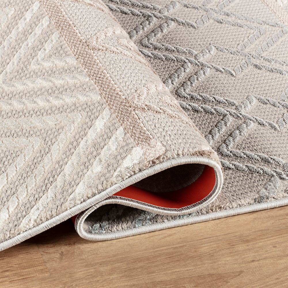 Camber Geometric Blue Rug