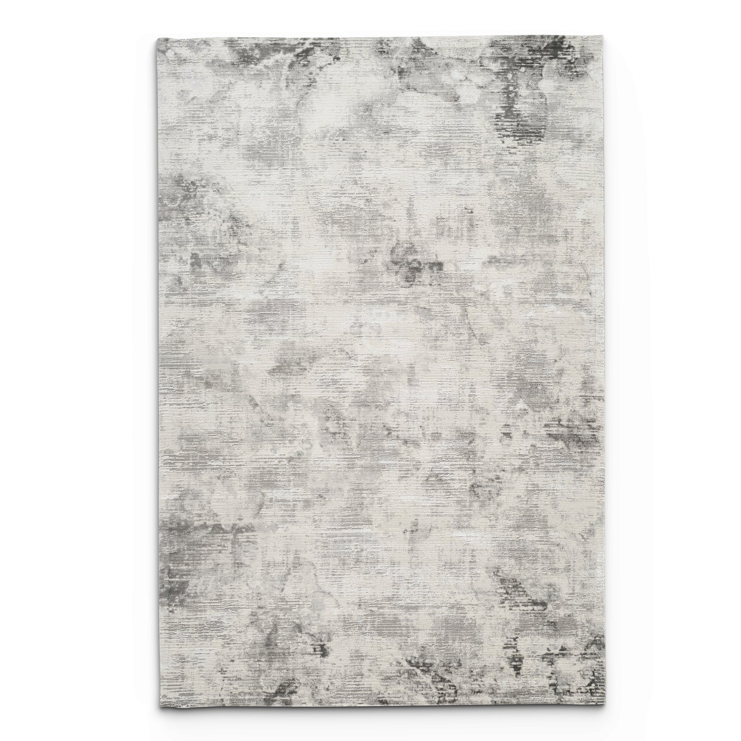Stonehaven Ashen Contemporary Grey & Silver Rug