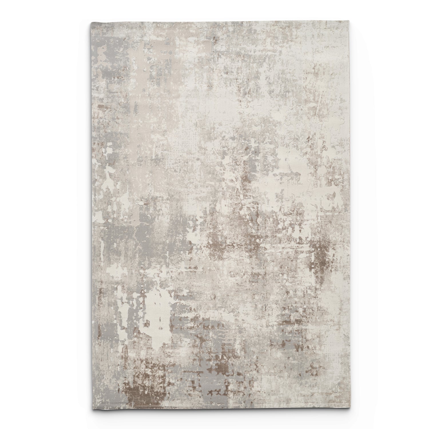 Stonehaven Ivory Contemporary Brown & Taupe Rug
