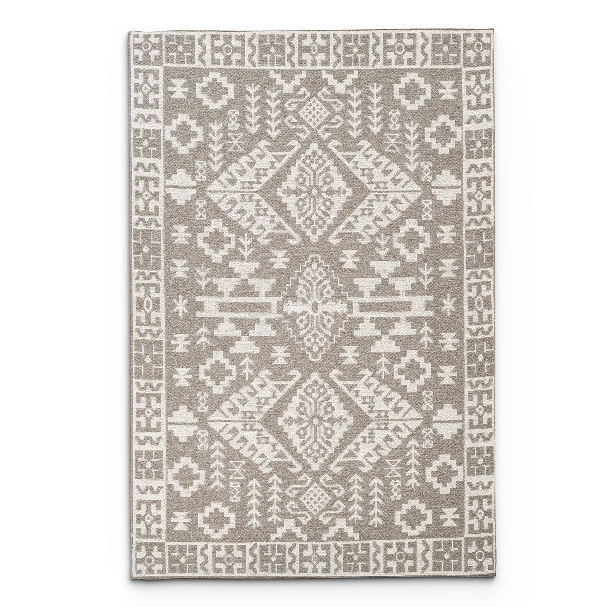 Suffolk Orion Double-Side Brown & Taupe Rug