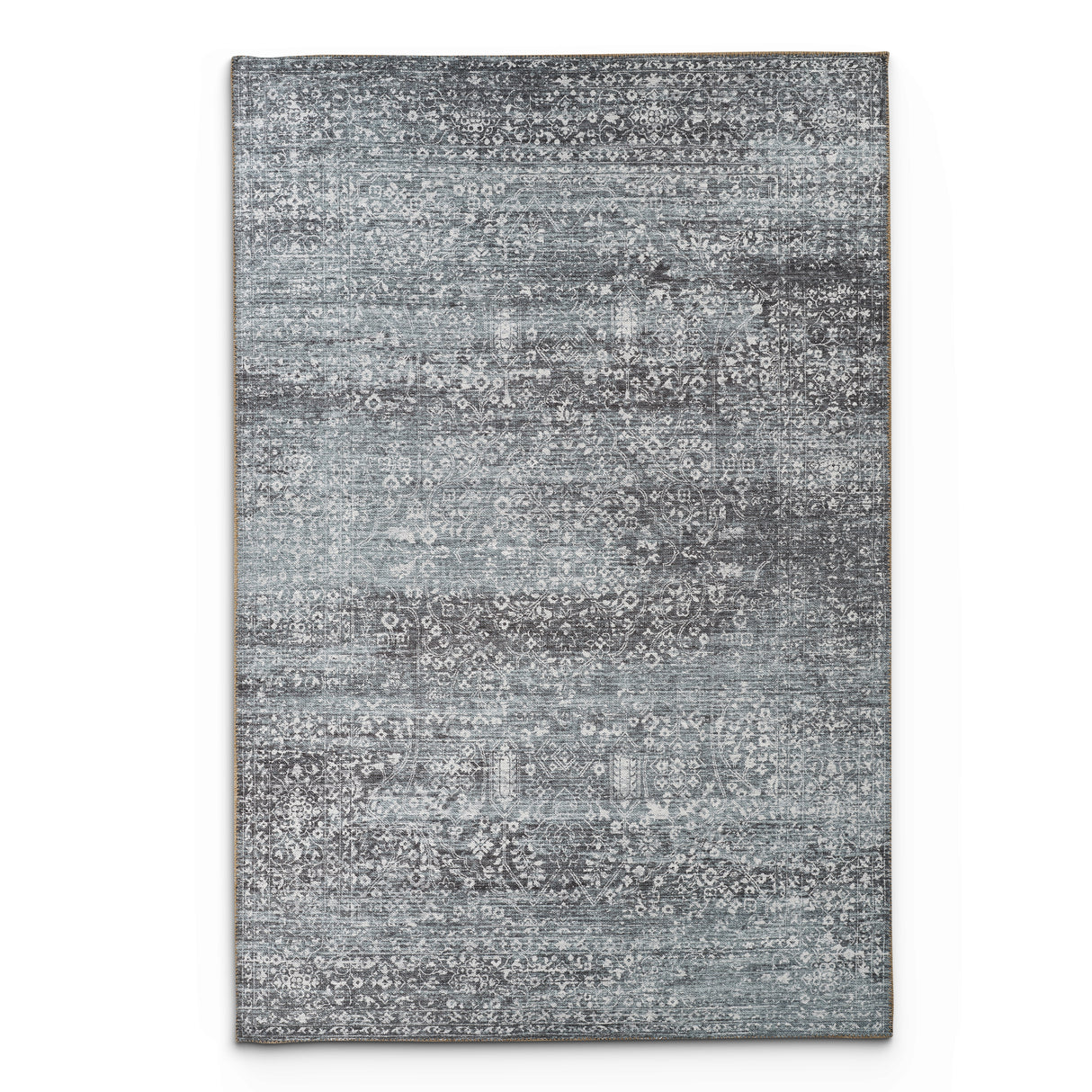 Portobello Frost Traditional Blue Rug