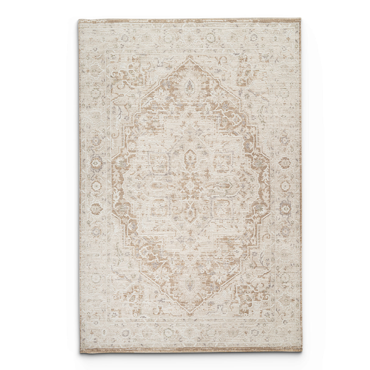 Woolly Lumen Bohemian Brown & Taupe Rug