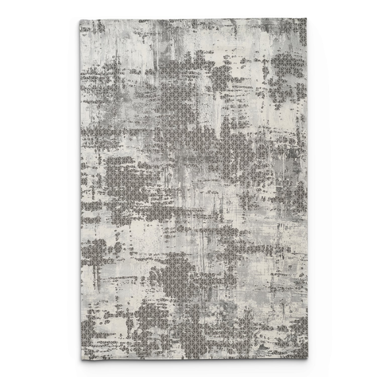 Stonehaven Sora Contemporary Grey & Silver Rug