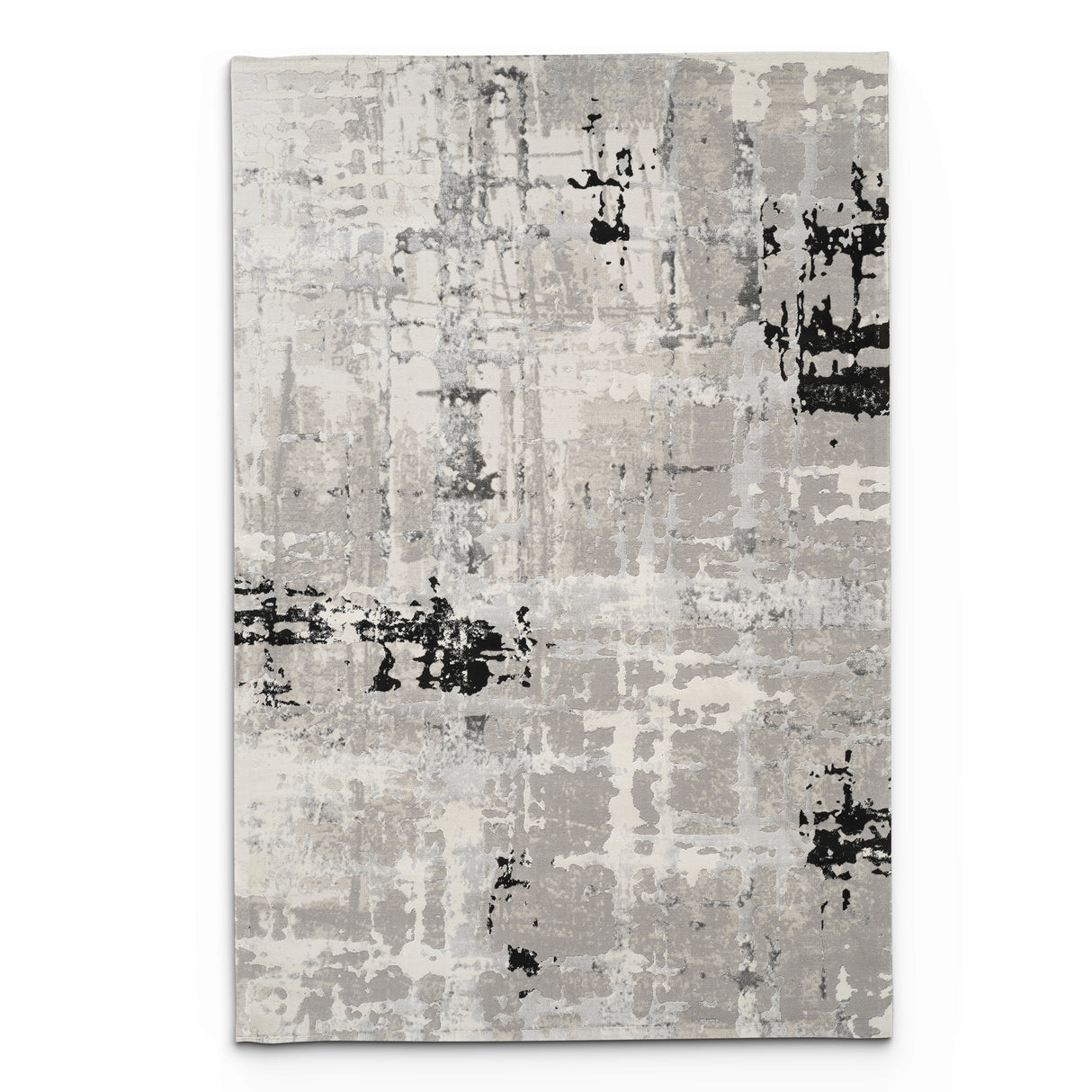 Stonehaven Marigold Contemporary Black & White Rug