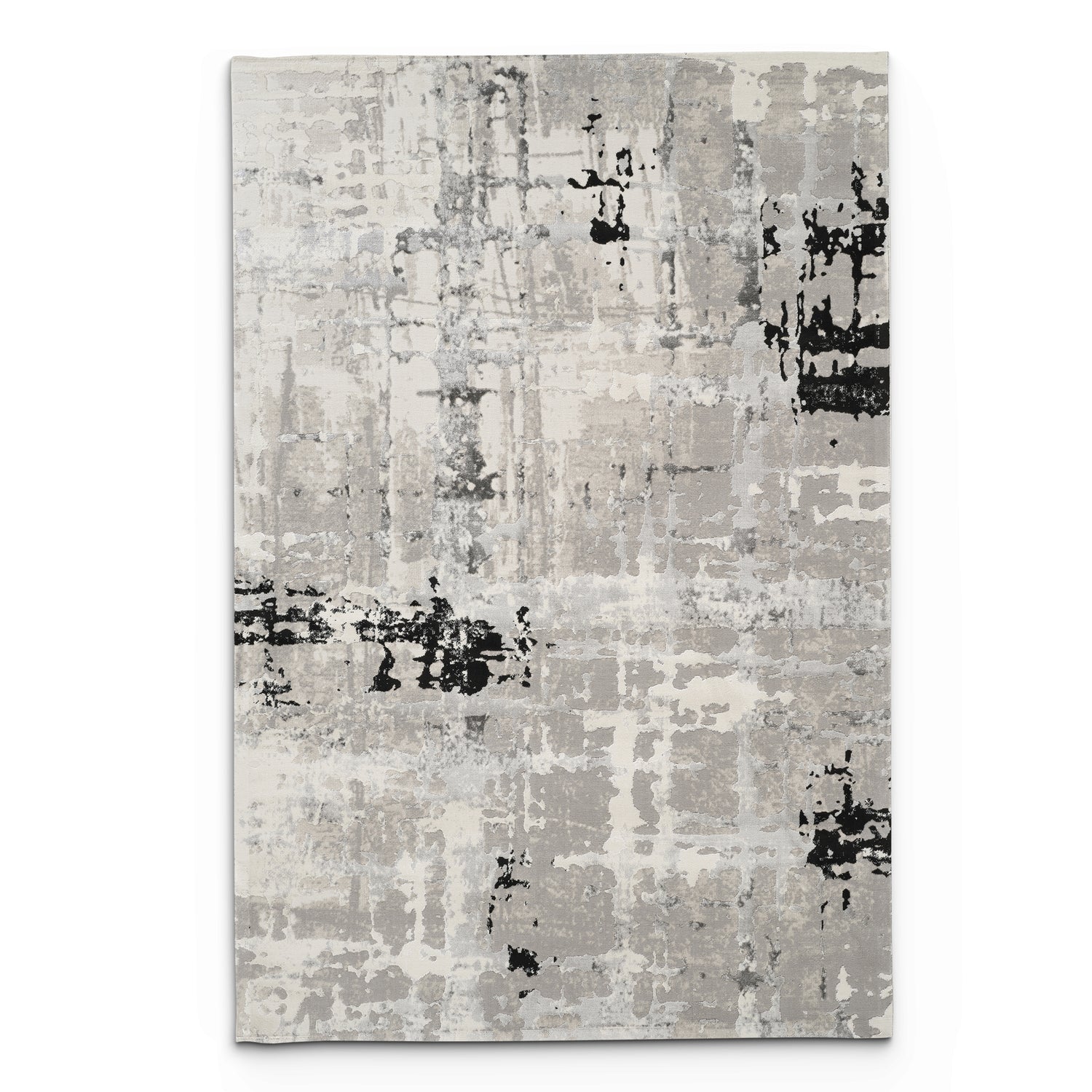 Stonehaven Marigold Contemporary Black & White Rug