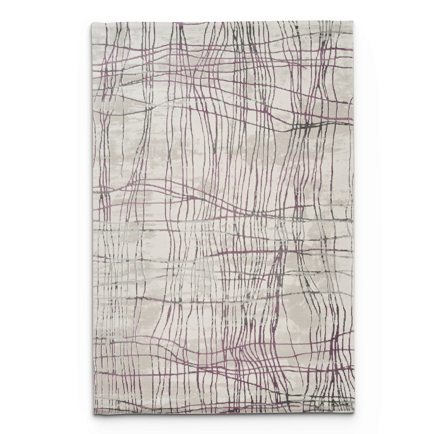 Stonehaven Quartz Contemporary Grey & Silver Rug