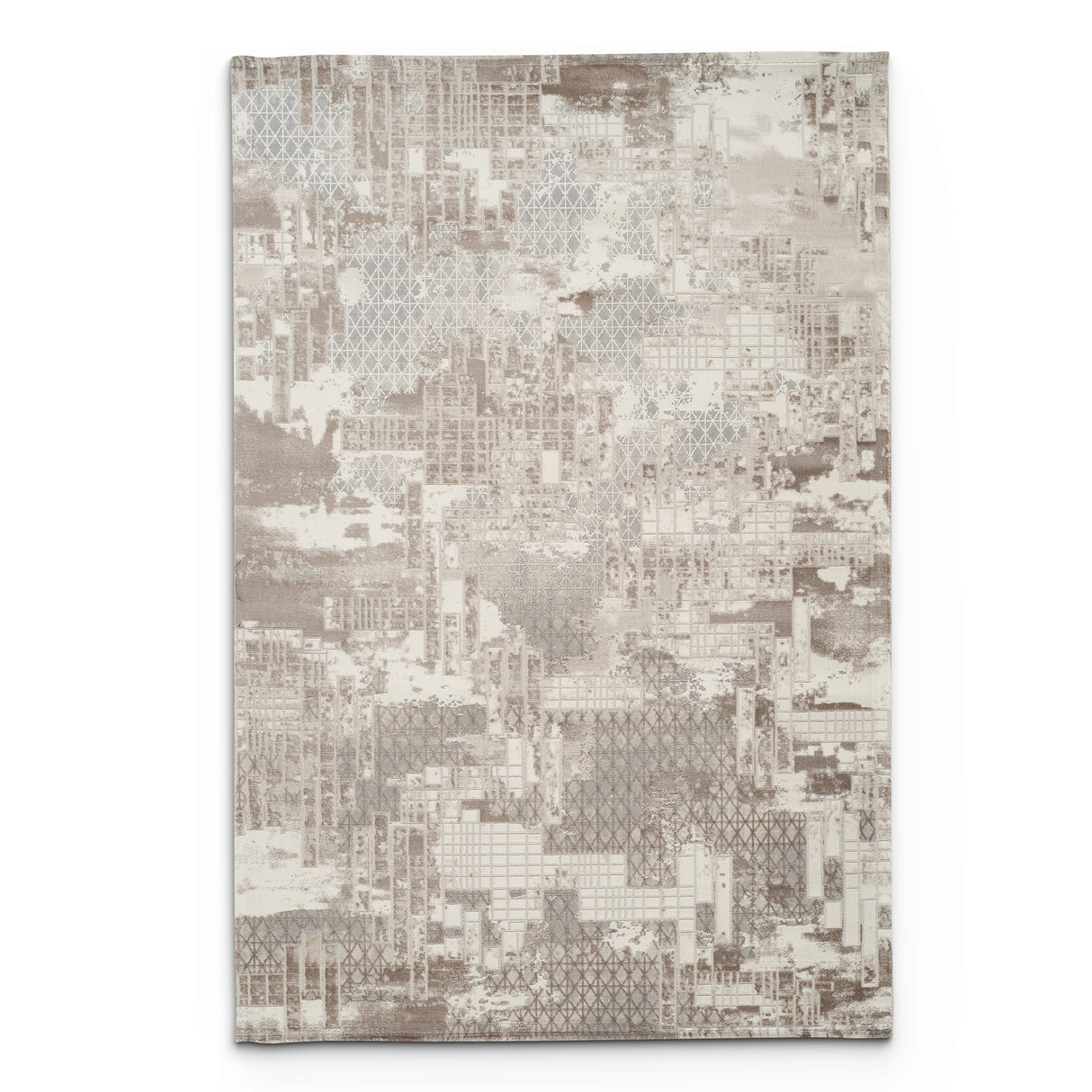 Stonehaven Cloud Contemporary Brown & Taupe Rug