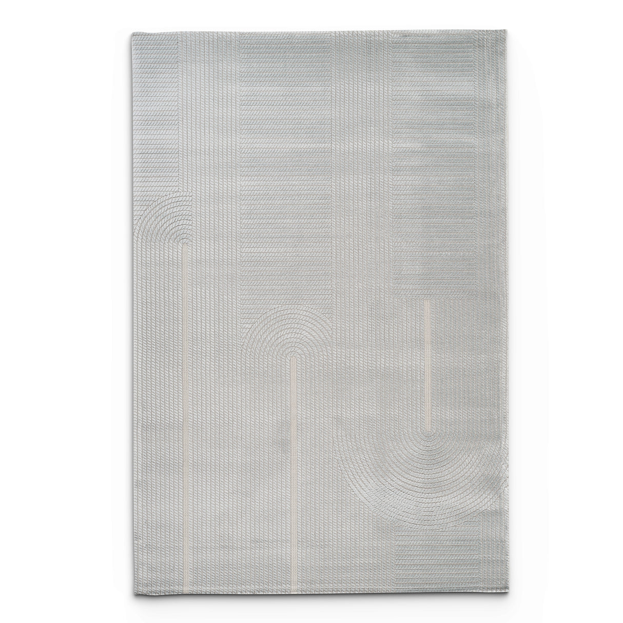 Camber Tide Geometric Blue Rug