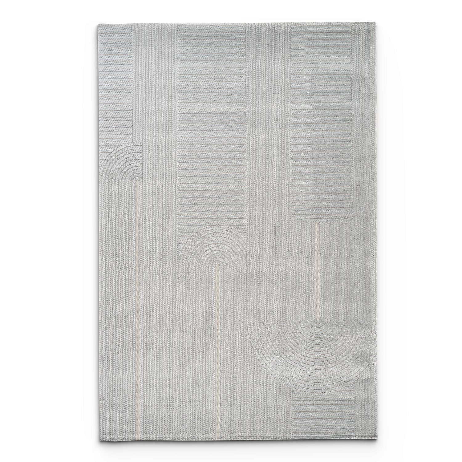 Camber Tide Geometric Blue Rug