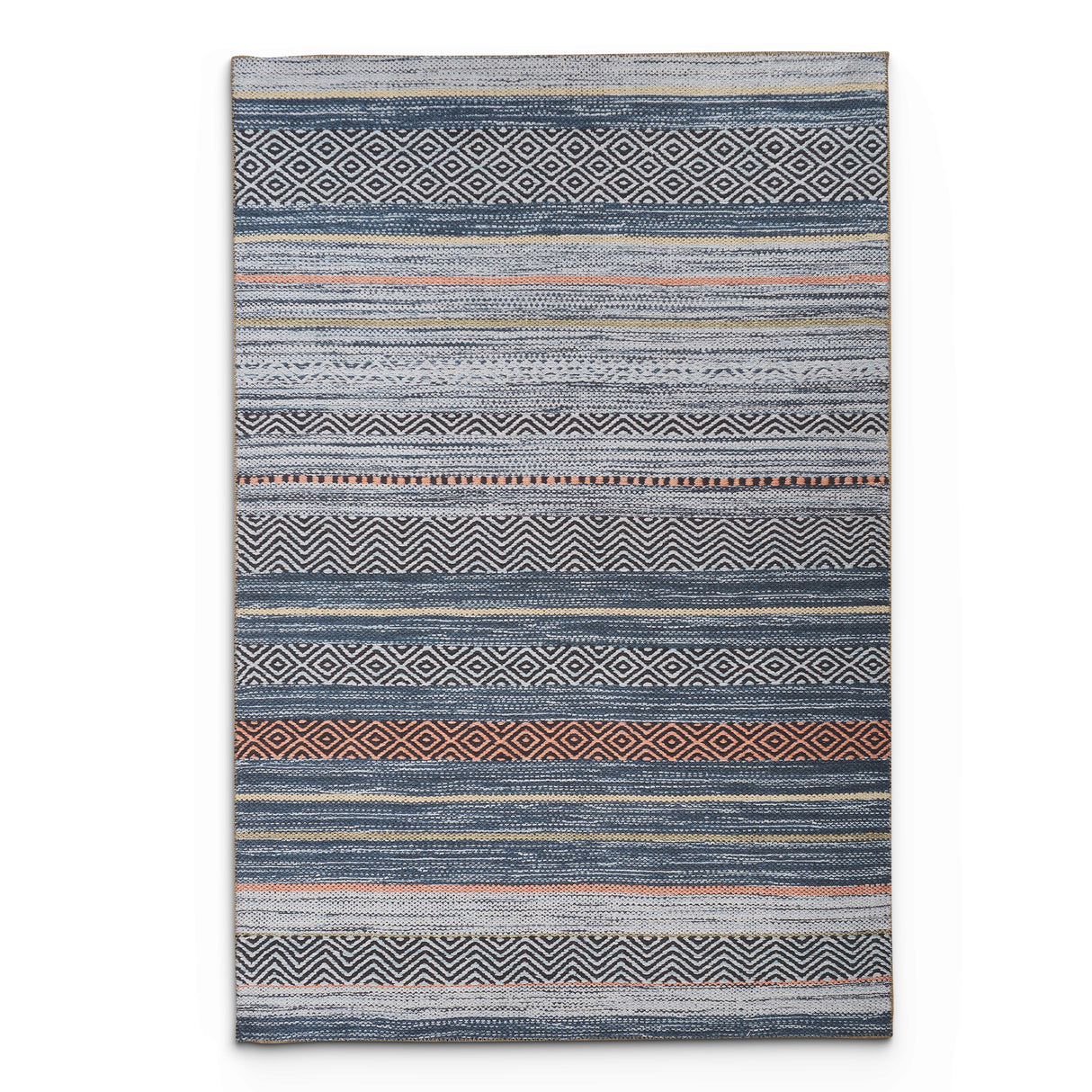 Portobello Twilight Traditional Blue Rug
