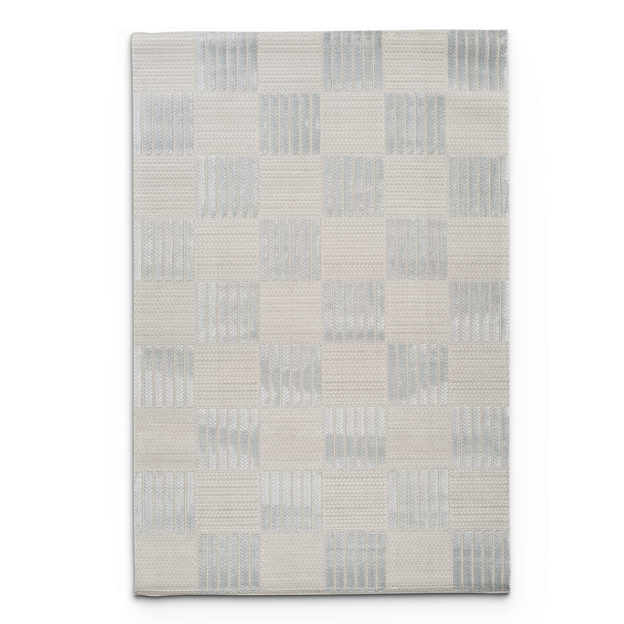 Camber Dahlia Geometric Blue Rug