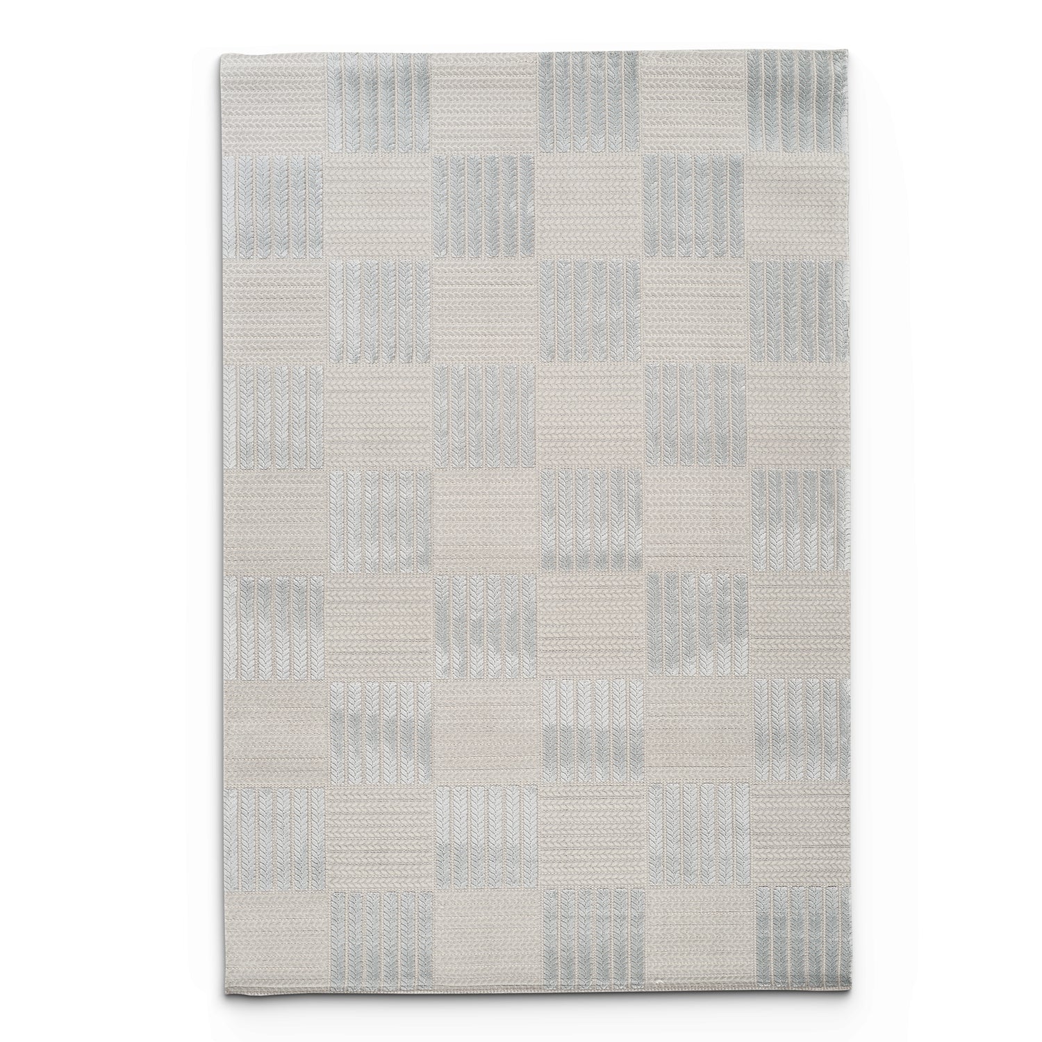 Camber Dahlia Geometric Blue Rug