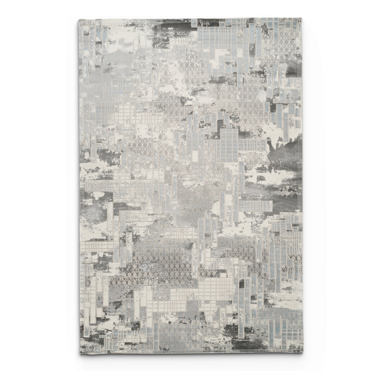 Stonehaven Thyme Contemporary Blue Rug