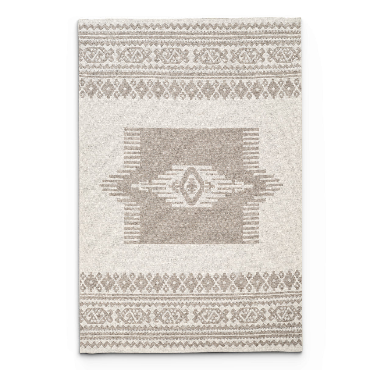 Suffolk Echo Double-Side Brown & Taupe Rug