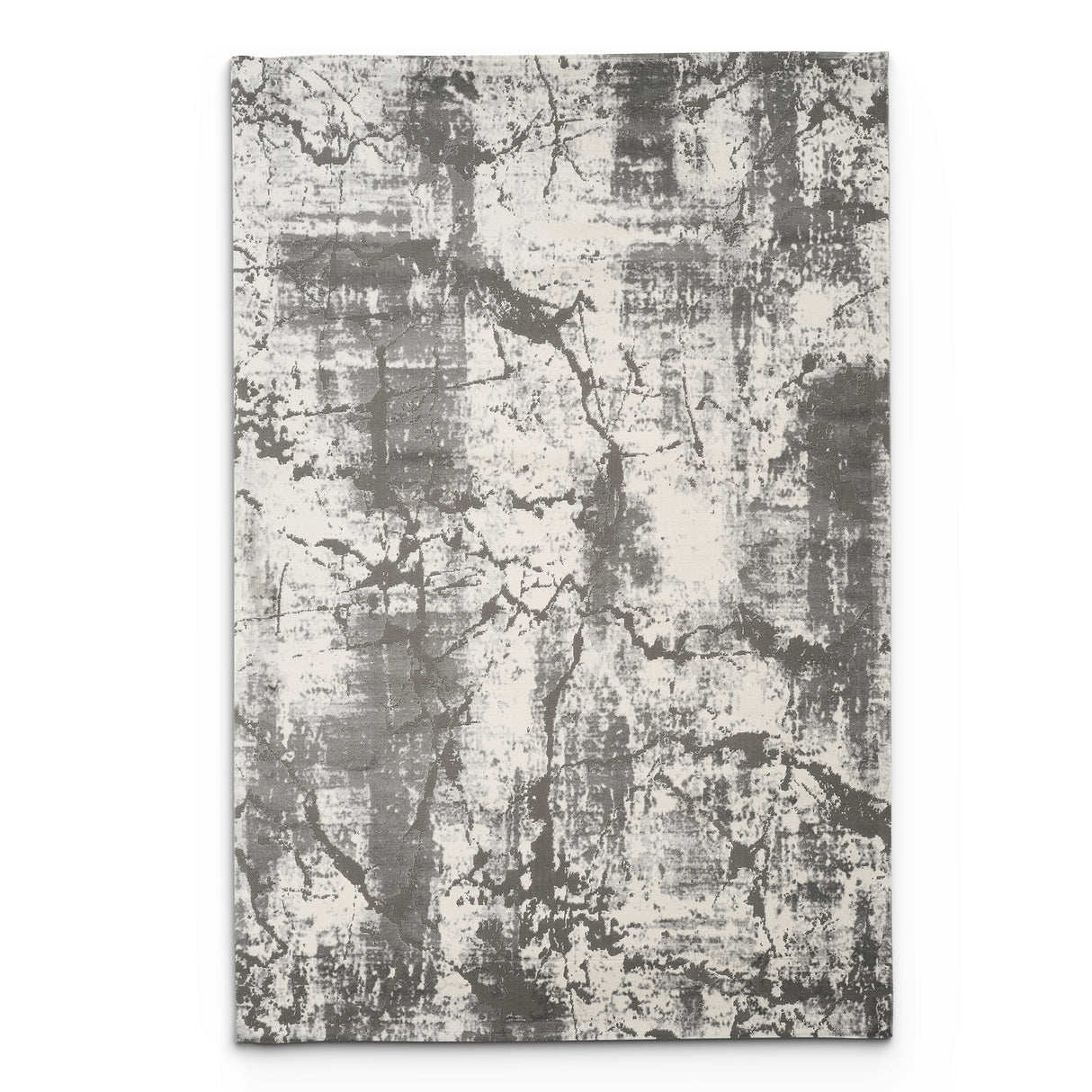 Stonehaven Vale Contemporary Grey & Silver Rug