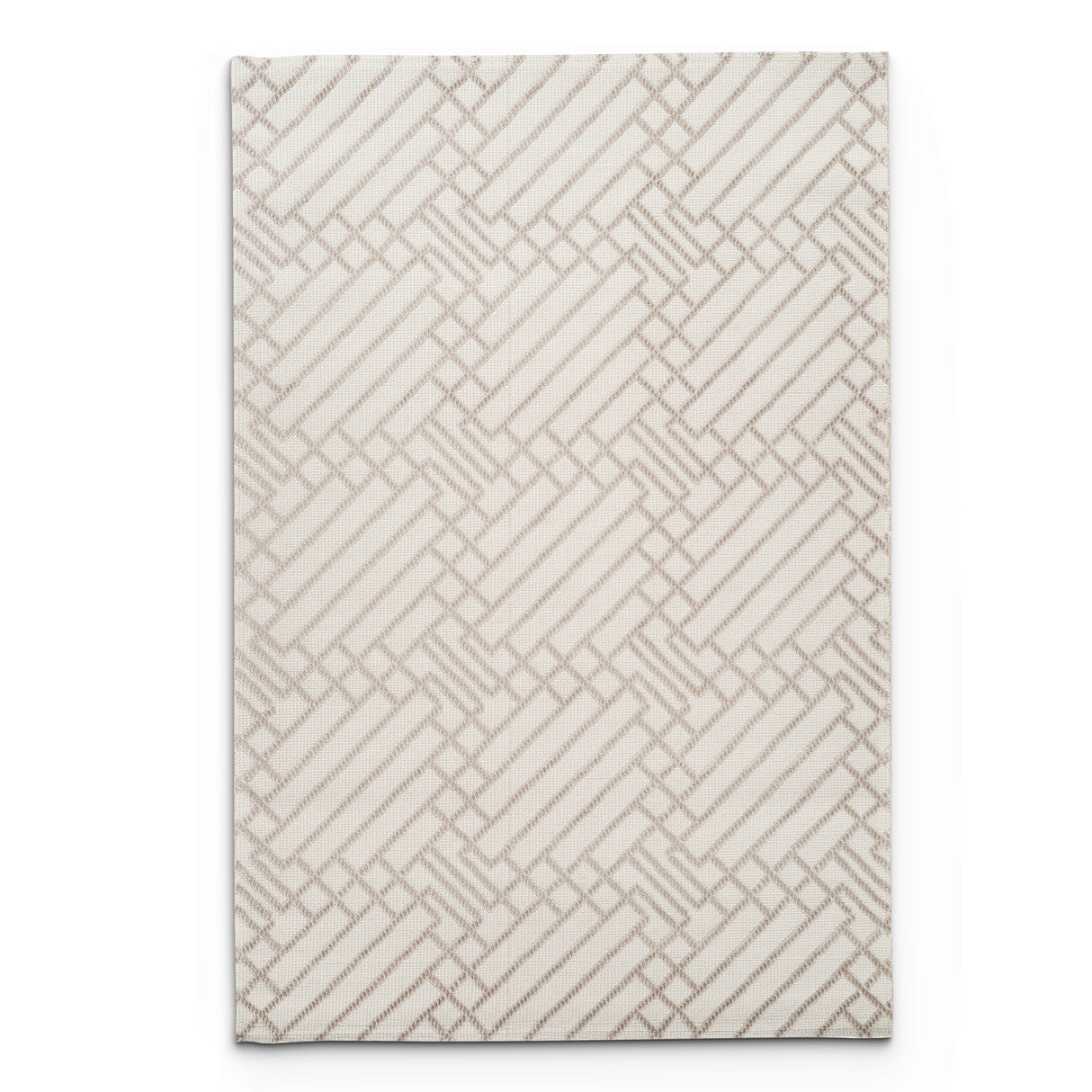 Camber Bay Geometric Brown & Taupe Rug