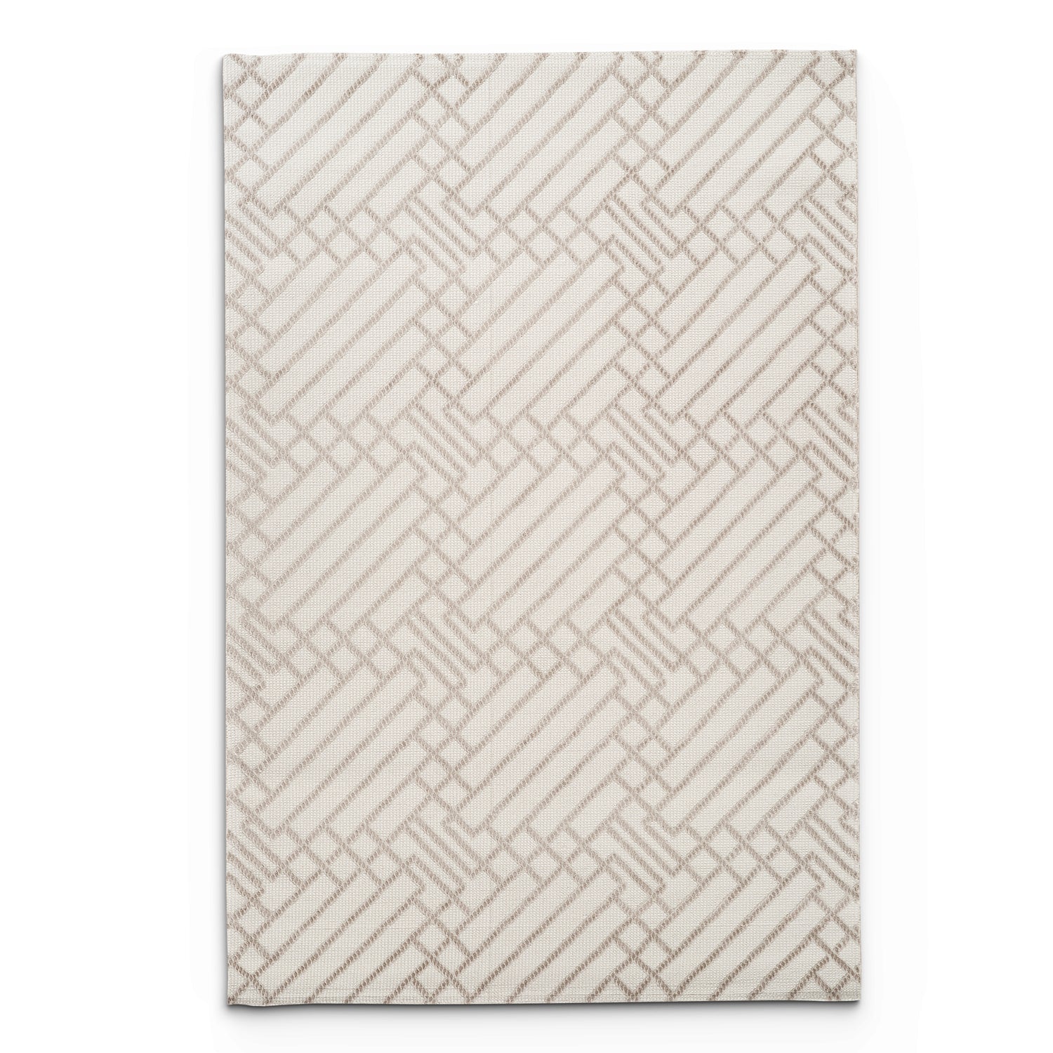 Camber Bay Geometric Brown & Taupe Rug