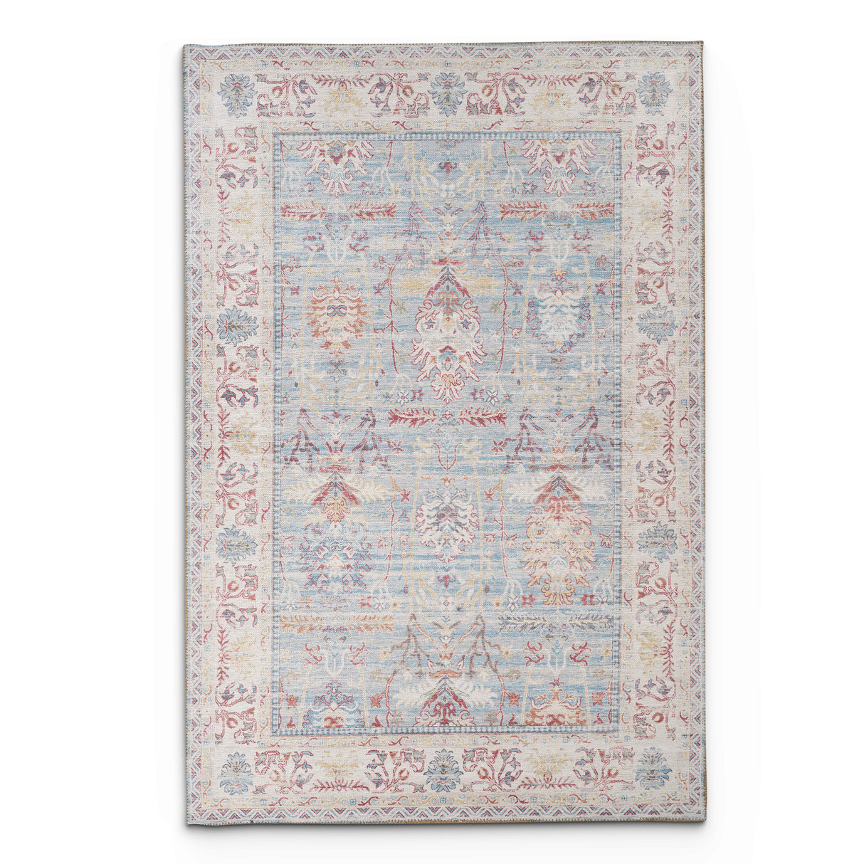 Portobello Topaz Traditional Brown & Taupe Rug