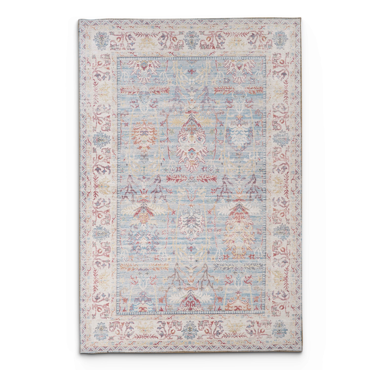 Portobello Topaz Traditional Brown & Taupe Rug