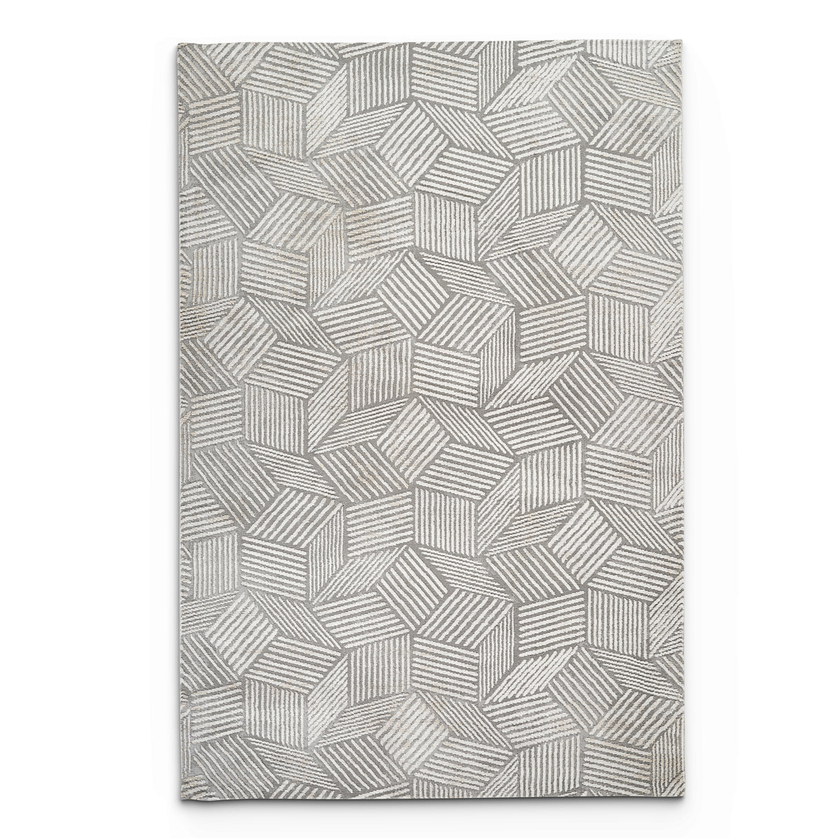 Rainbow Pine Contemporary Brown & Taupe Rug