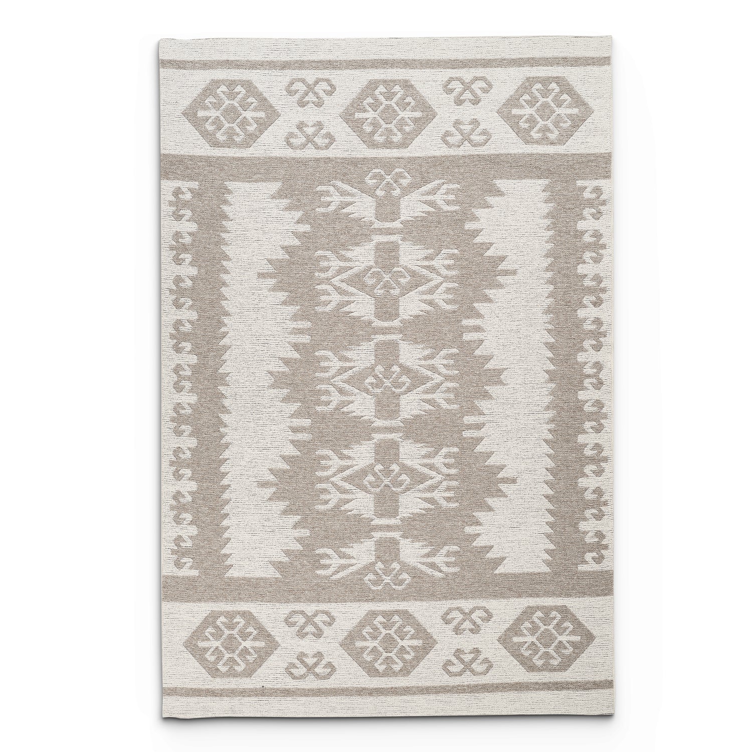 Suffolk Pine Double-Side Brown & Taupe Rug