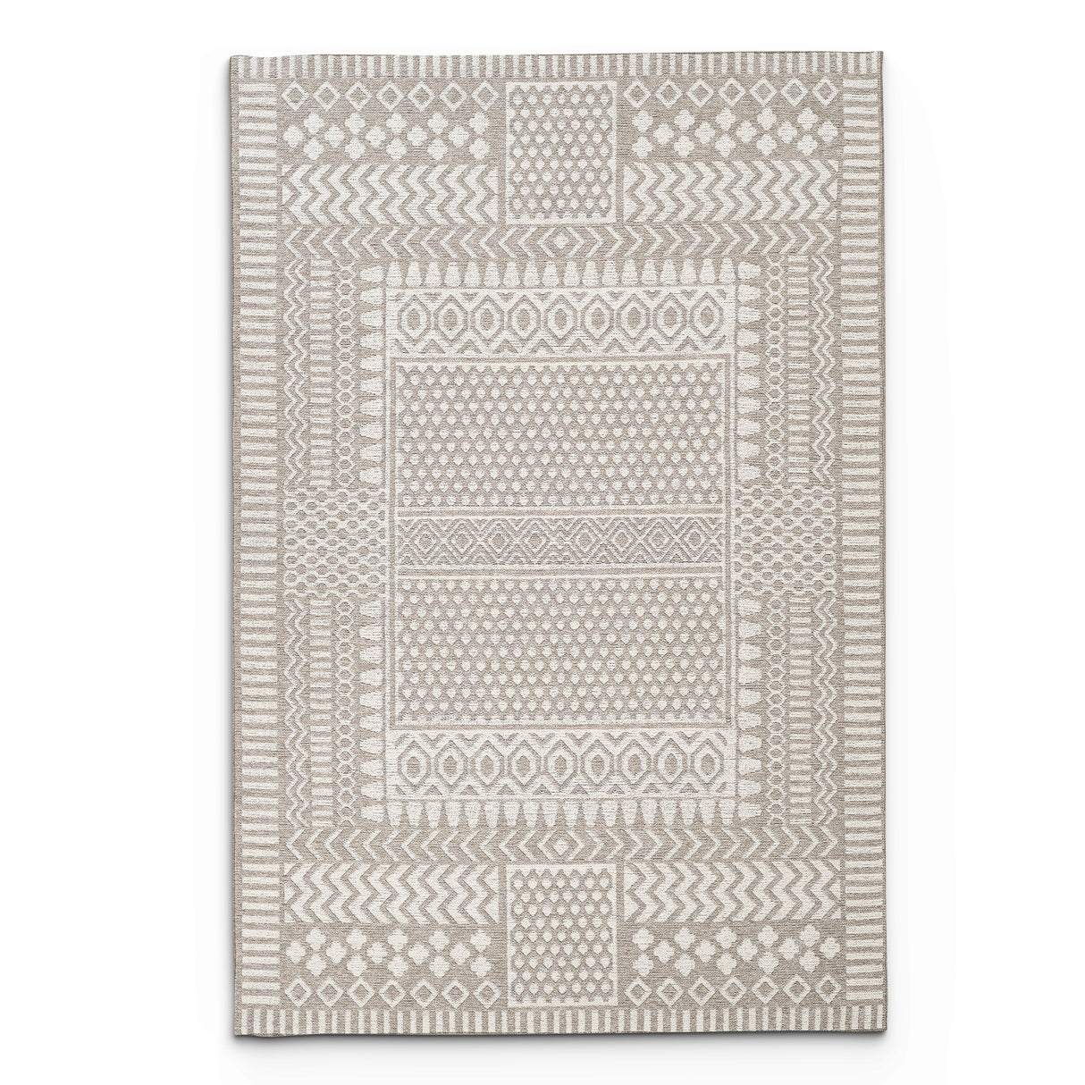 Suffolk Nora Double-Side Brown & Taupe Rug