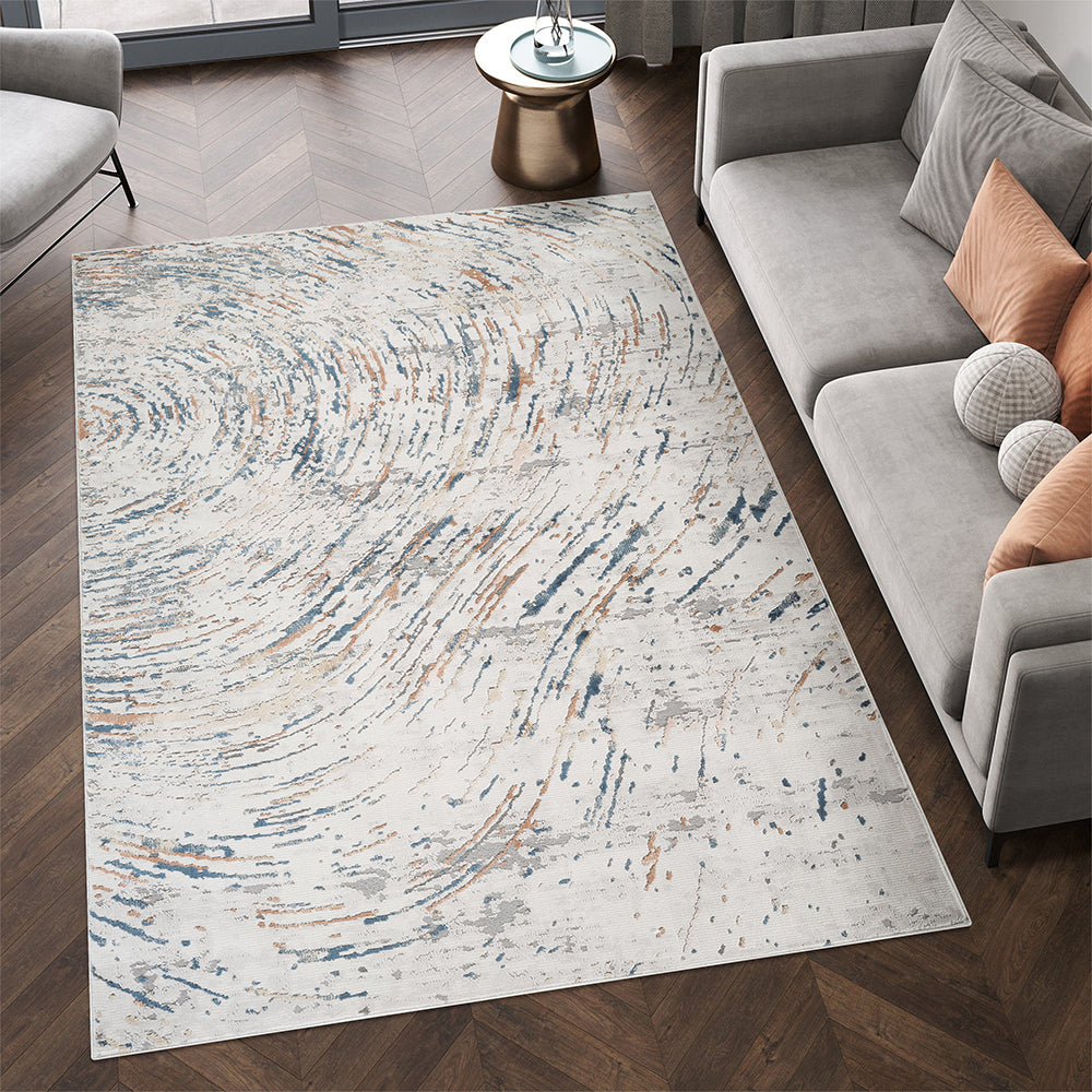 Rainbow Tilia Contemporary Brown & Taupe Rug