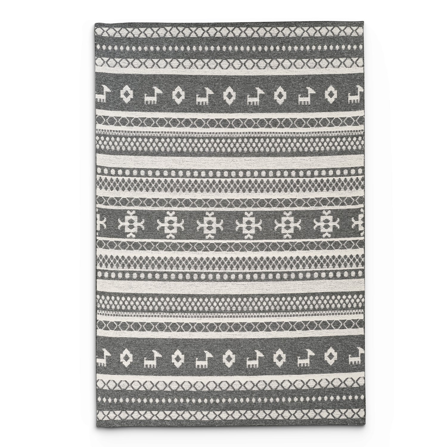 Suffolk Brisa Double-Side Brown & Taupe Rug