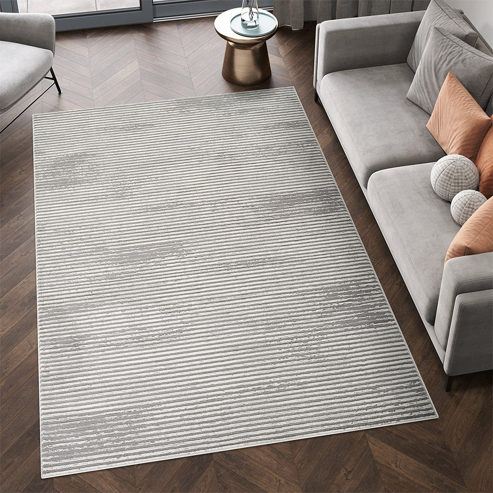 Rainbow Nimbus Contemporary Brown & Taupe Rug