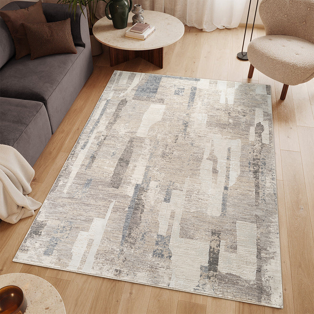Woolly Bay Bohemian Brown & Taupe Rug