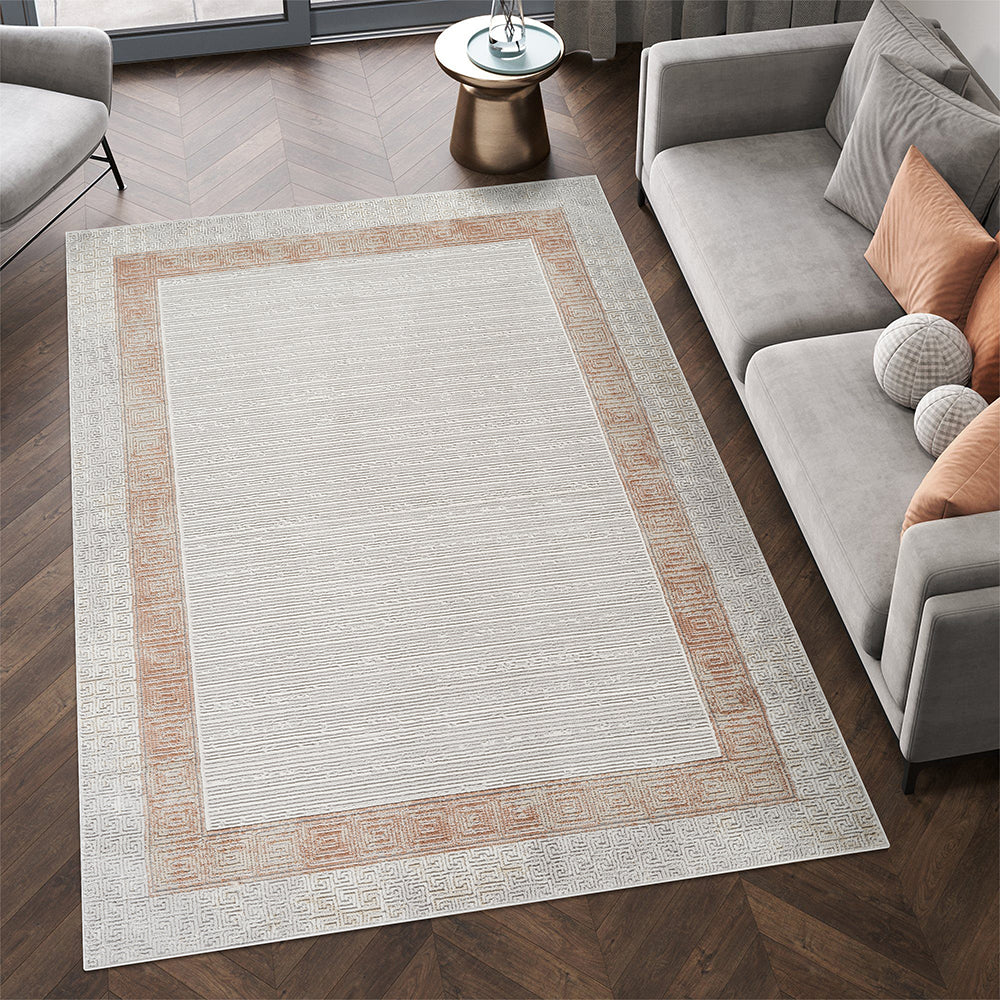 Rainbow Eden Traditional Brown & Taupe Rug