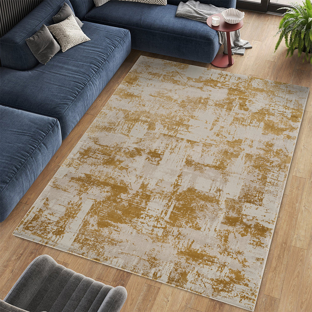 Stonehaven Fjord Contemporary Brown & Taupe Rug