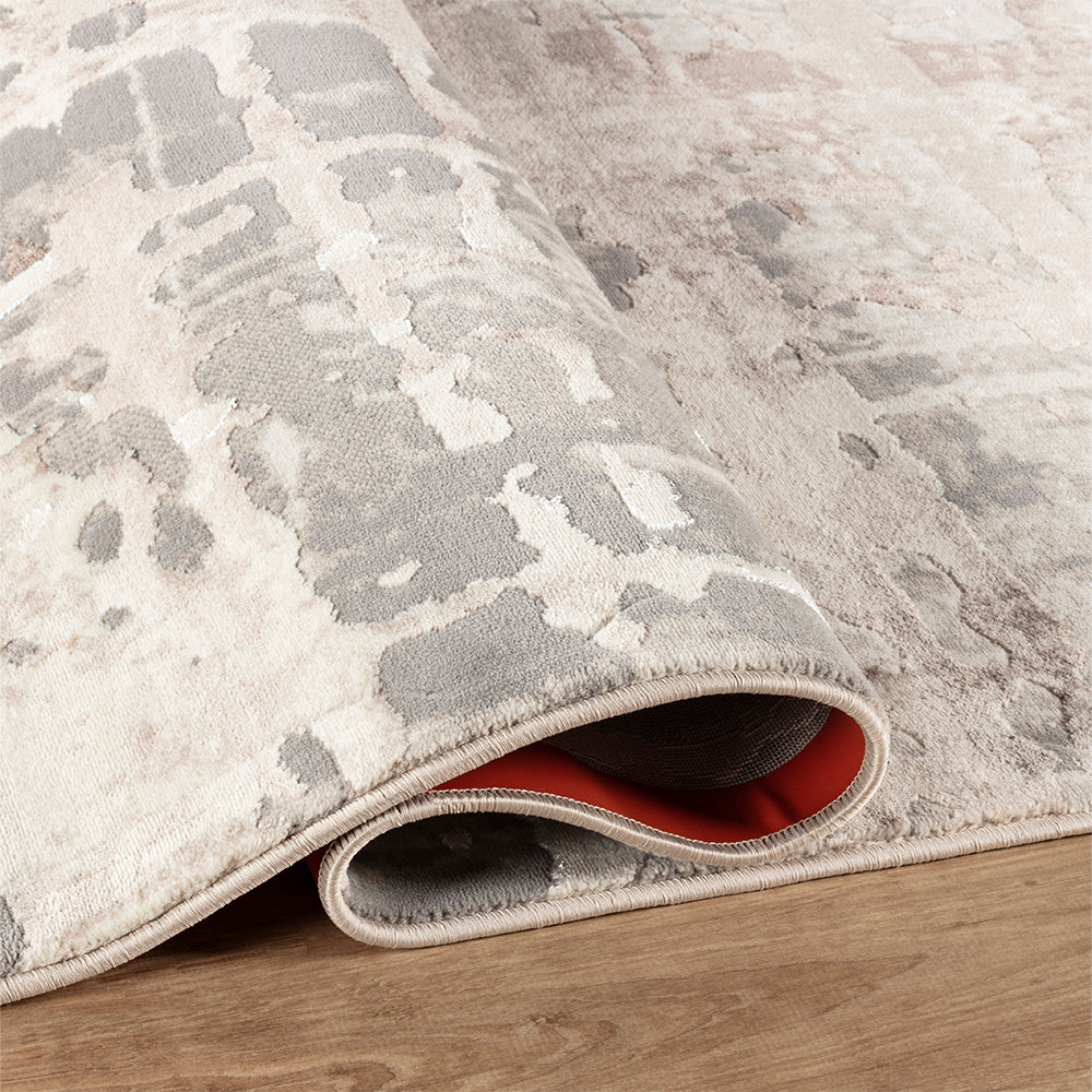 Stonehaven Moss Contemporary Brown & Taupe Rug