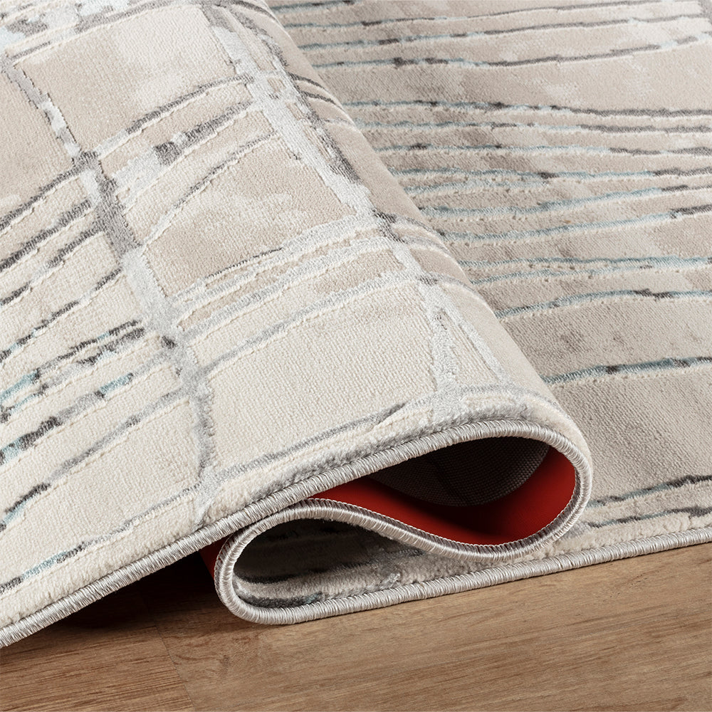 Stonehaven Orchid Contemporary Blue Rug