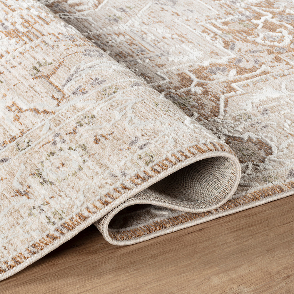 Woolly Lumen Bohemian Brown & Taupe Rug