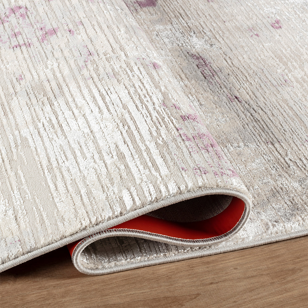 Stonehaven Fennel Contemporary Grey & Silver Rug