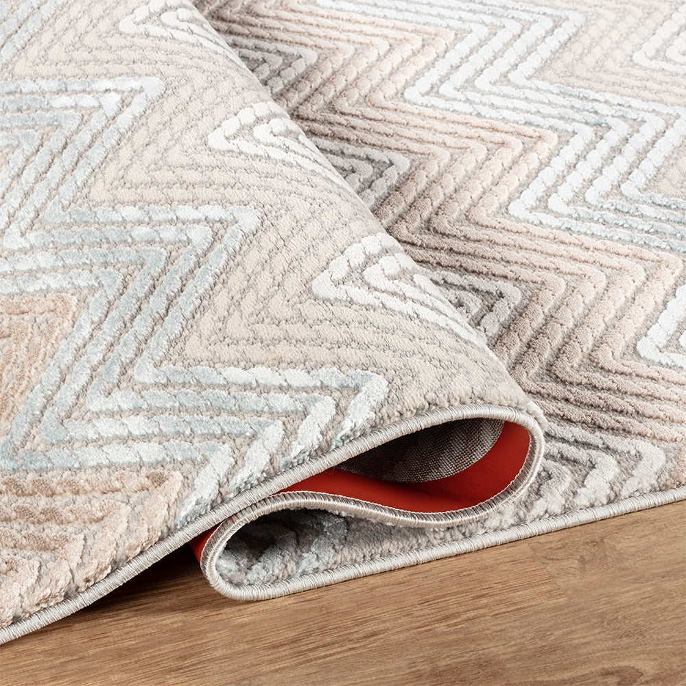 Camber Wren Geometric Blue Rug