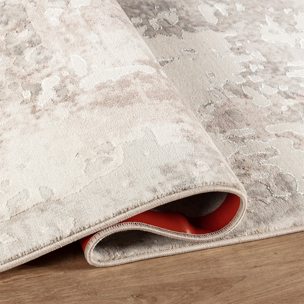 Stonehaven Ivory Contemporary Brown & Taupe Rug