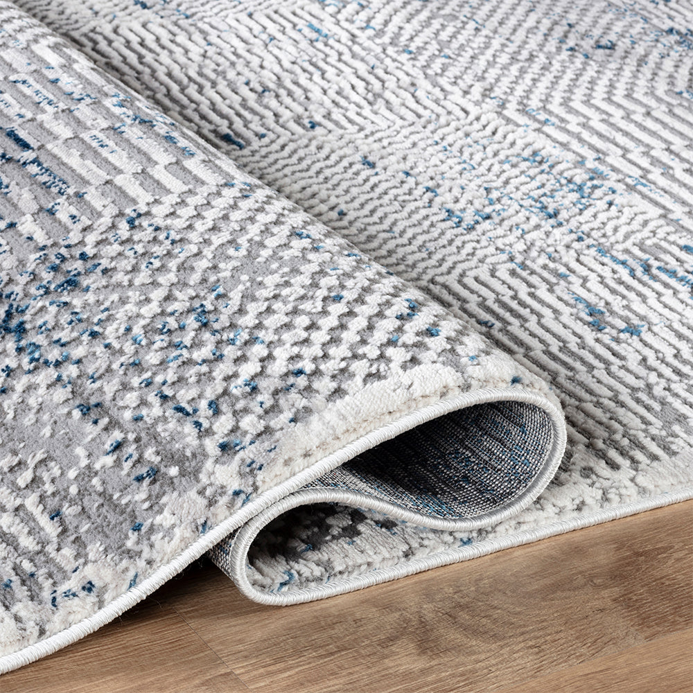 Rainbow Taupe Contemporary Brown & Taupe Rug