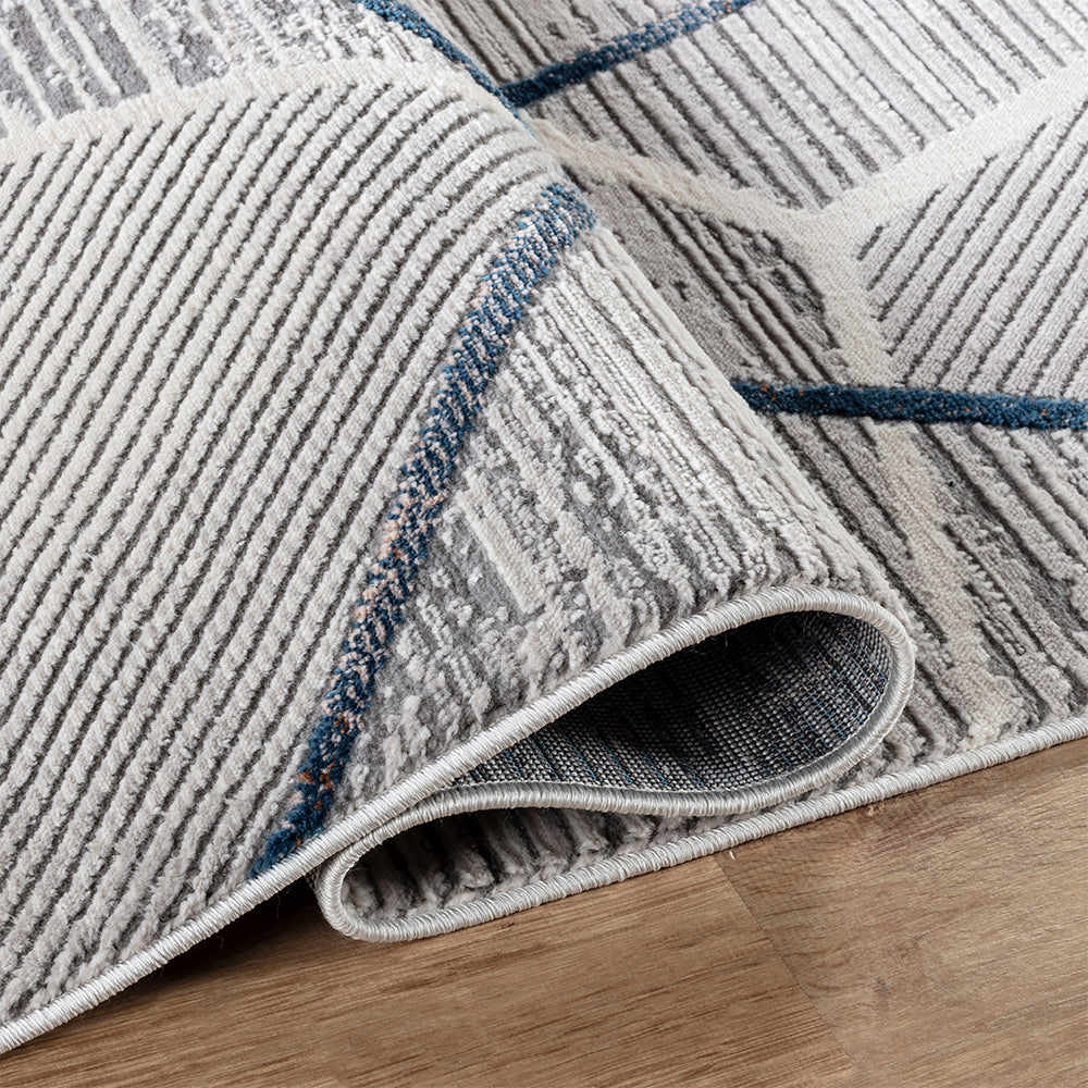 Rainbow Indigo Contemporary Brown & Taupe Rug