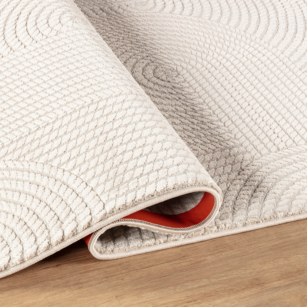 Camber Twine Geometric Natural & Neutral Rug