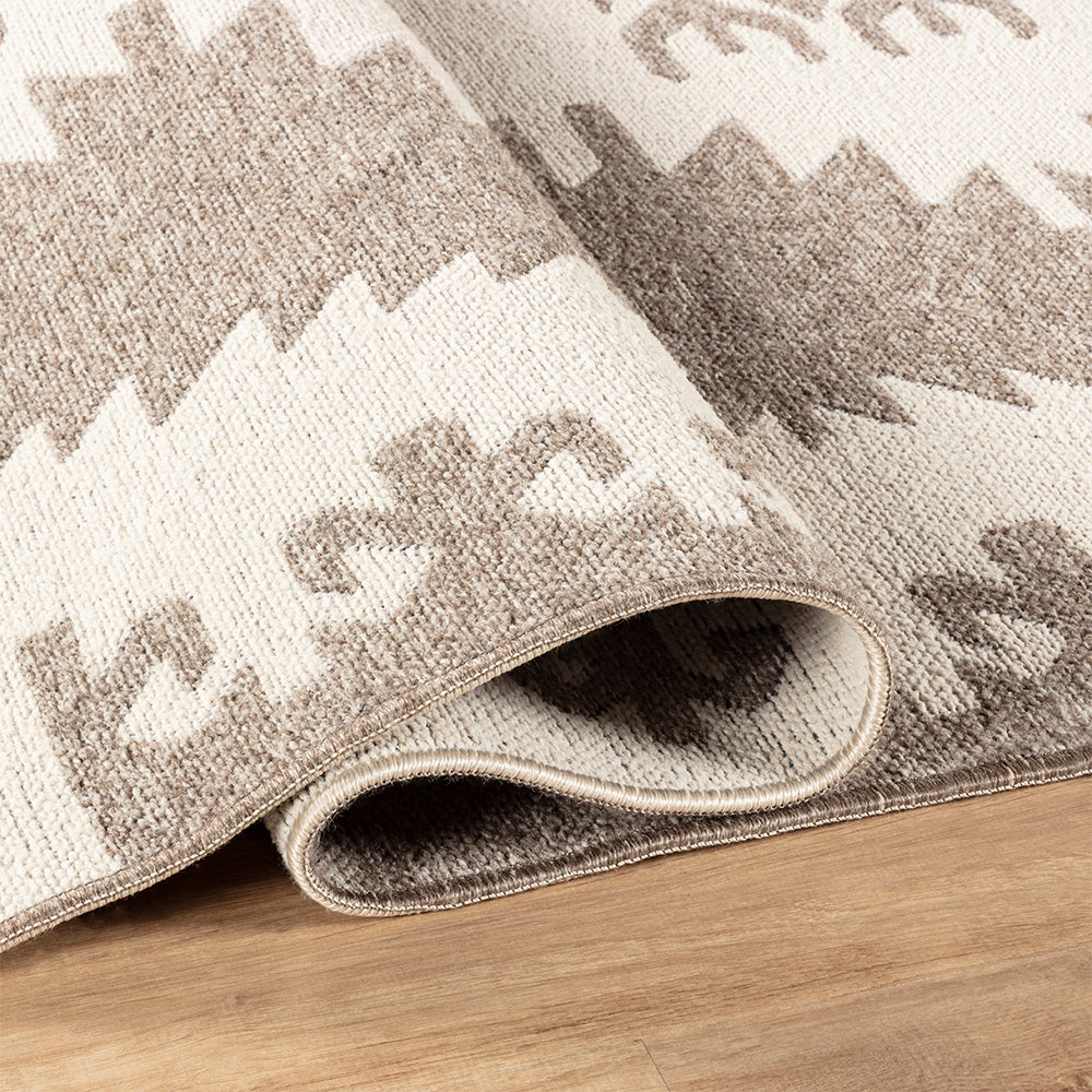 Suffolk Pine Double-Side Brown & Taupe Rug