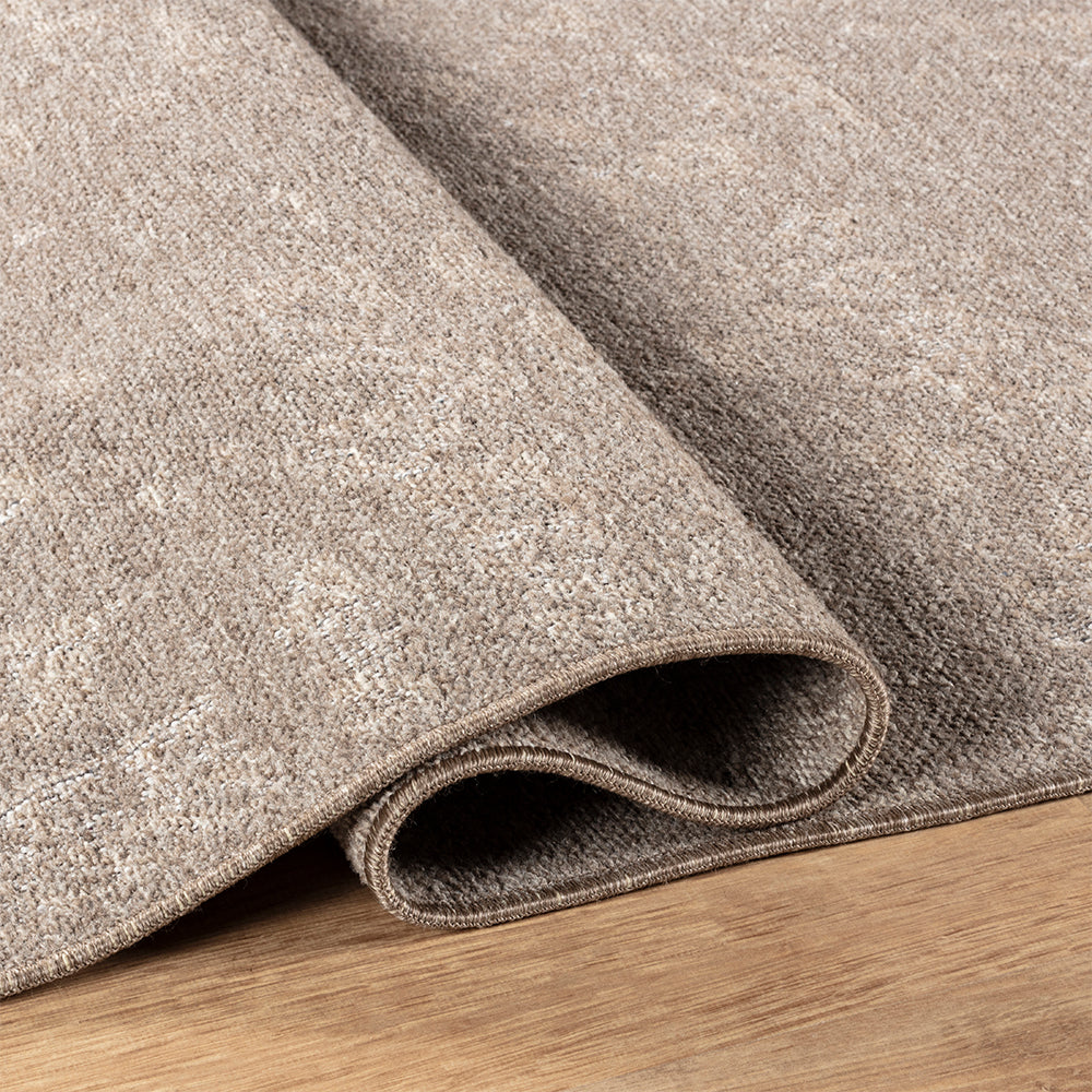 Suffolk Marble Double-Side Brown & Taupe Rug