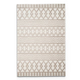 Camber Geometric Brown & Taupe Rug