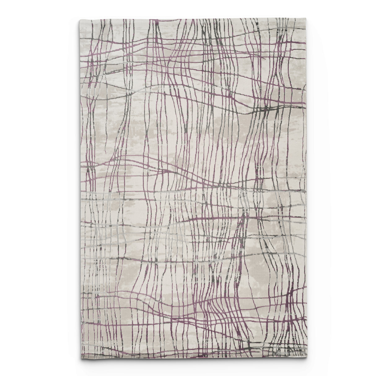 Stonehaven Quartz Contemporary Grey & Silver Rug