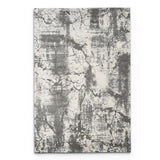 Stonehaven Vale Contemporary Grey & Silver Rug