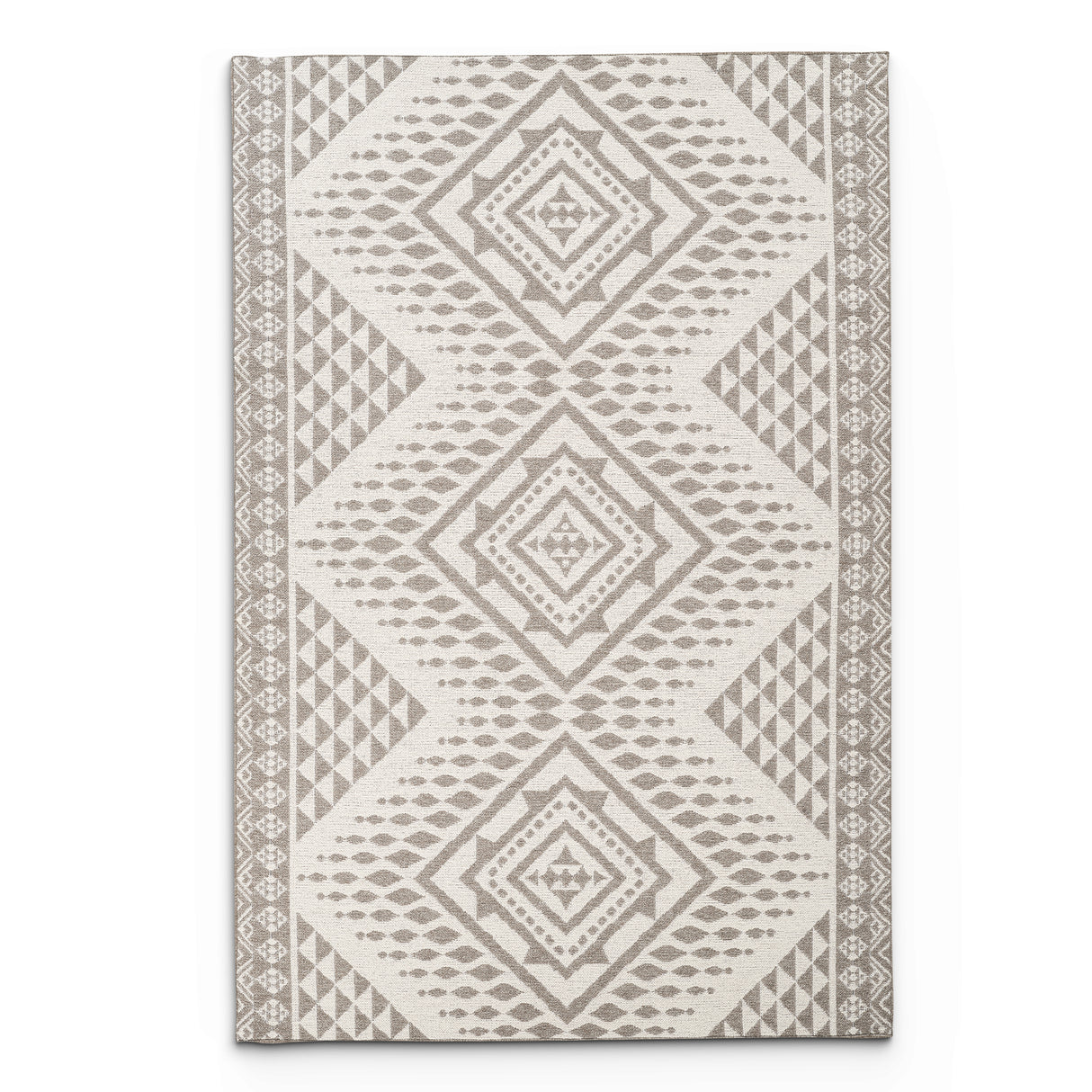 Suffolk Pebble Double-Side Brown & Taupe Rug
