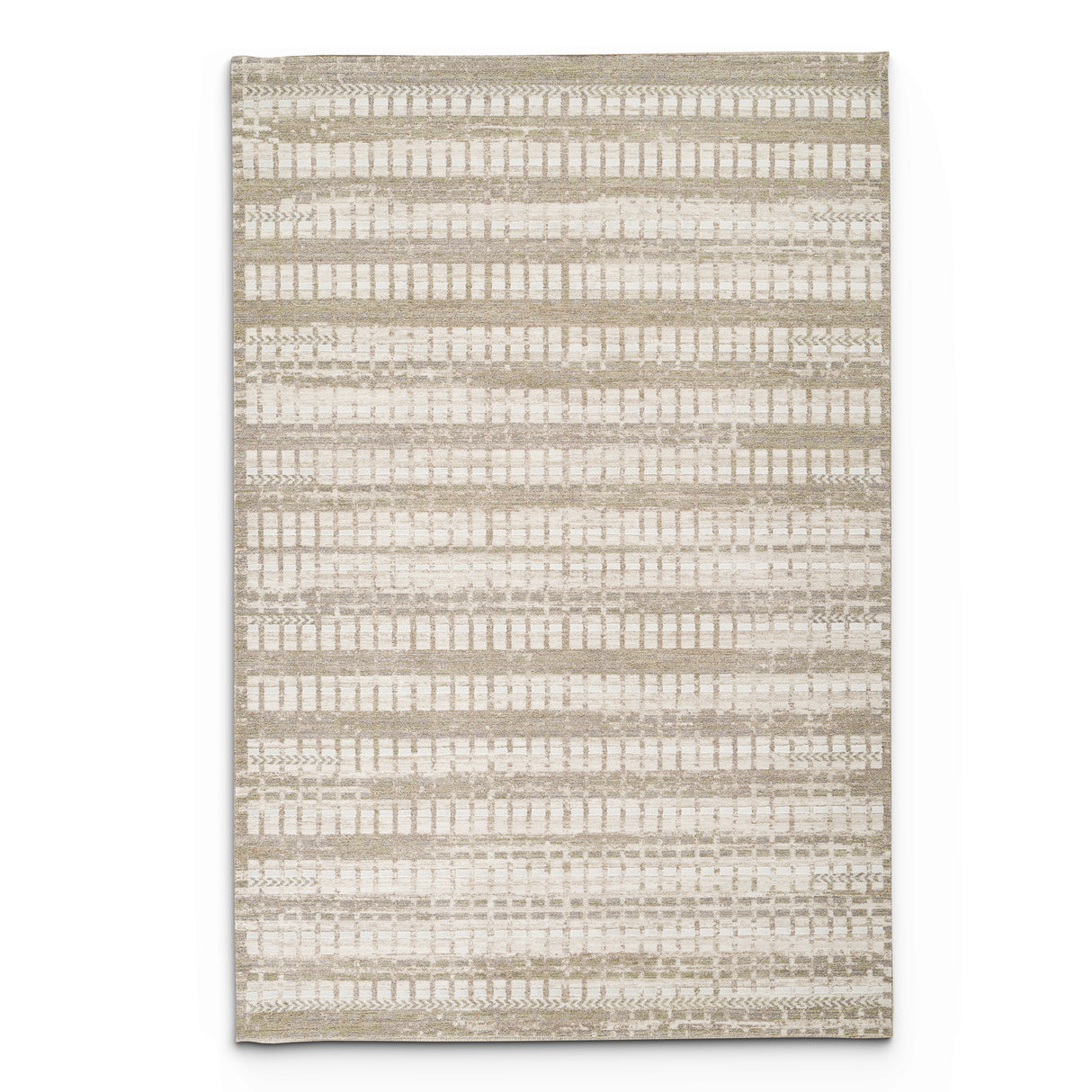 Woolly Ivory Bohemian Brown & Taupe Rug