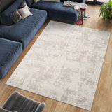 Stonehaven Lilac Contemporary Brown & Taupe Rug