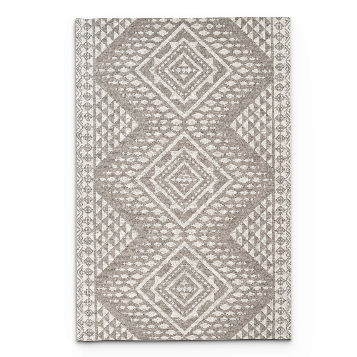 Suffolk Pebble Double-Side Brown & Taupe Rug